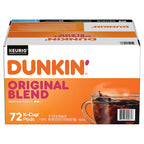 Dunkin' Donuts, Original Blend, Medium Roast, K-Cup Pods, 72ct