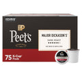 Peet's Coffee Major Dickason's Blend K-Cup Coffee Pods, 75-count