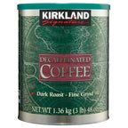 Kirkland Signature Decaffeinated Coffee, Dark Roast, 3 lbs