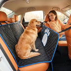 Pet Dog Seat Cover, Hammock-Style Design, Anti-Slip, Durable And Soft Rear Seat Cover for Pets. Made of Thickened 600D Heavy-Duty Fabric, This Pet Car Mat Fits Sedans, Trucks, And Suvs. It Is an Open Mesh Dog Car Seat Cushion