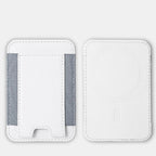 For Magsafe Card Holder Wallet Elastic Leather Pattern Case For iPhone 16 15 12 13 14 17Pro Max S25 Ultra Magnet Phone Bag Cover