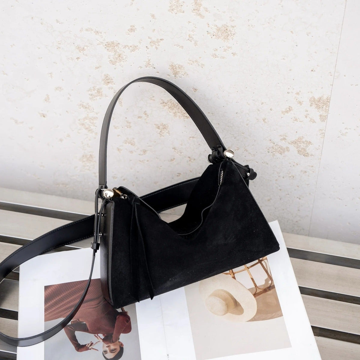 New Genuine Leather Luxury Designer Women Shoulder Crossbody Underarm Bags Cowhide Ladies Large Capacity Tote Bag Fashion Purse