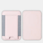 For Magsafe Card Holder Wallet Elastic Leather Pattern Case For iPhone 16 15 12 13 14 17Pro Max S25 Ultra Magnet Phone Bag Cover