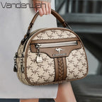 Genuine Brnad Top Quality Leather Small Tote Shoulder Bags for Women New Messenger Bags Designer Crossbody Bag Two Layers Sac