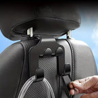 1/2/4pcs Car Seat Headrest Hook 4 Pack Hanger Storage Organizer Universal for Handbag Purse Coat Fit Universal Vehicle