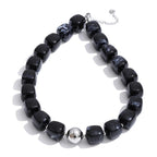 Yhpup Hot Style Handmade Jewelry Acrylic Resin Beads Chain Necklace Bracelet Stainless Steel Spring Summer Statement Accessories