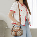 Genuine Brnad Top Quality Leather Small Tote Shoulder Bags for Women New Messenger Bags Designer Crossbody Bag Two Layers Sac