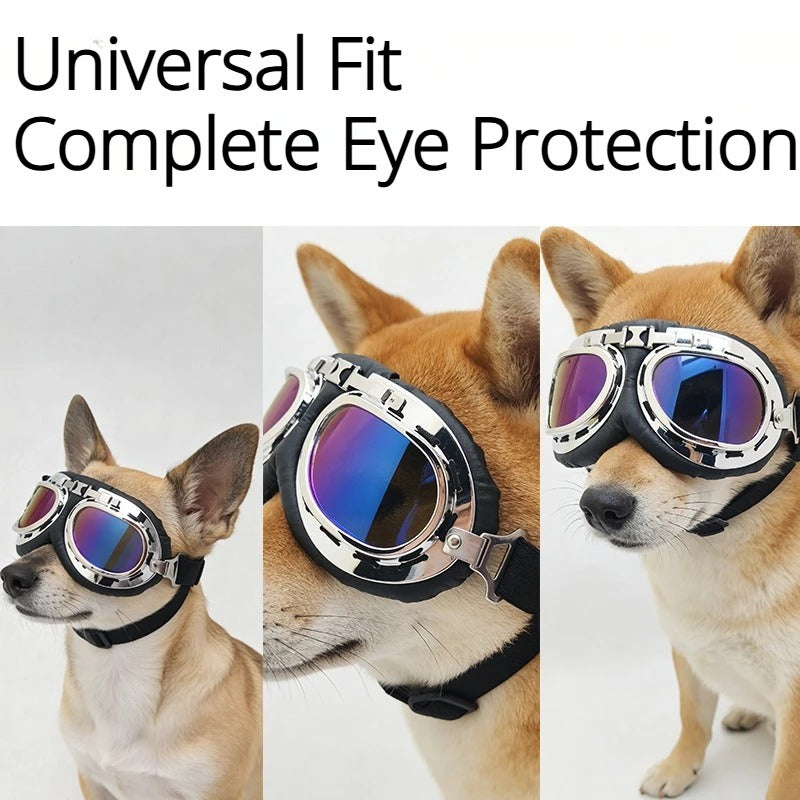 Windproof UV Protection Pet Dog Sunglasses New Cool Stylish Puppy Cat Goggles Anti-Dust Eye Wear Fashion Pet Photo Accessories