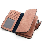 Fashion Wallet Woman Long Clutch PU Leather Hand Bag Large Capacity Card Holder Zipper Coin Purse Money Bag for Ladies
