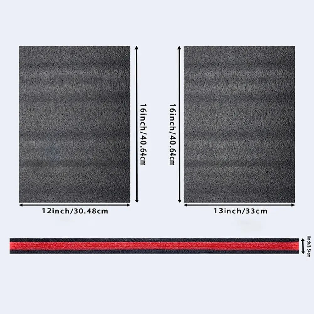 Cuttable Foam Tool Box Foam Inserts Black Red Multi-purpose Packing EPE Foam Pads Toolbox Organizer