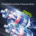 Portable Car Air Compressor 3X Faster 150PSI Cordless Tire Inflator Pump with Digital Gauge for Car Motorcycle Bike Air Pump
