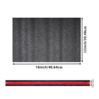 Cuttable Foam Tool Box Foam Inserts Black Red Multi-purpose Packing EPE Foam Pads Toolbox Organizer