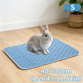 KEMORELA 2PCS Dog Cooling Mat Summer Pet Cold Bed Extra Large For Small Big Dogs Pet Accessories Training Mat Washable Mat