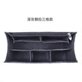 Felt Purse Organizer Insert Fits Book Tote Bag Large Medium Handbag Shaper Liner Multi Pockets Zipper Storage Makeup Accessories