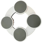 Portable Rotating Food Turntable - Lazy Susan Revolution Tray for Dining Table & Family Gatherings