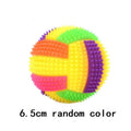 Glowing Ball Dog Toy Led Puppy Bouncy Chew Dog Ball Molar Toy Pet Color Light Ball Interactive Toys for Cats Small Dogs